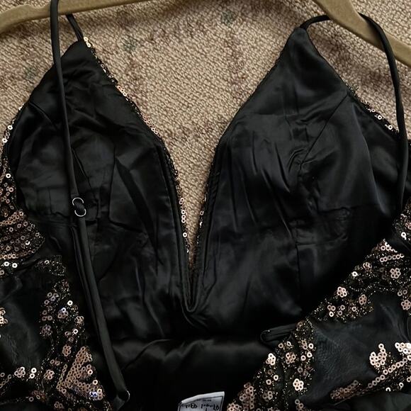 Angel Biba Romantics Sparkly Mini Dress size 8 - Picture 13 of 13